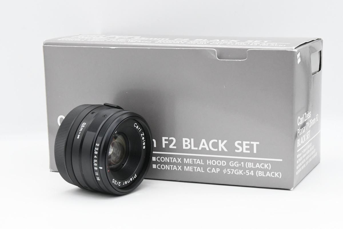 CONTAX コンタックス Carl Zeiss Planar 35mm F2 T* Black (G)