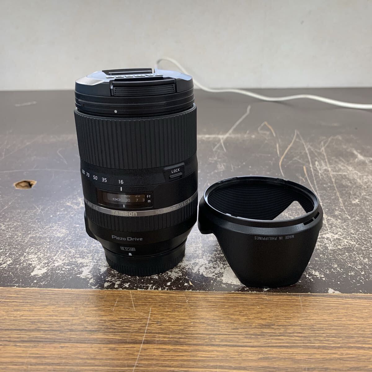 中古品 TAMRON 16-300mm F3.5-6.3 Di II PZD タムロン カメラレンズ B016 Nikonマウント