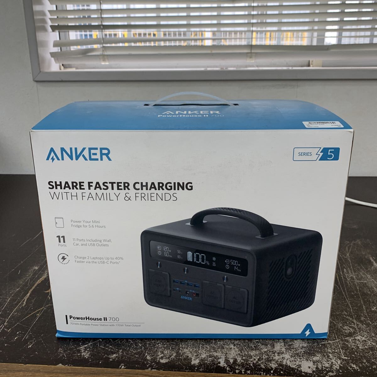 未使用品 Anker ポータブル電源 PowerHouse II 700 アンカー
