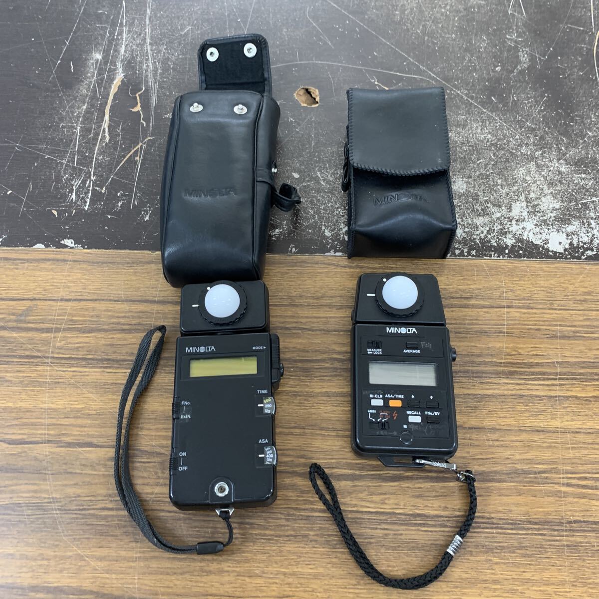 現状品 MINOLTA FLASH METER III 露出計 AUTO METER III F ミノルタ 2点セット