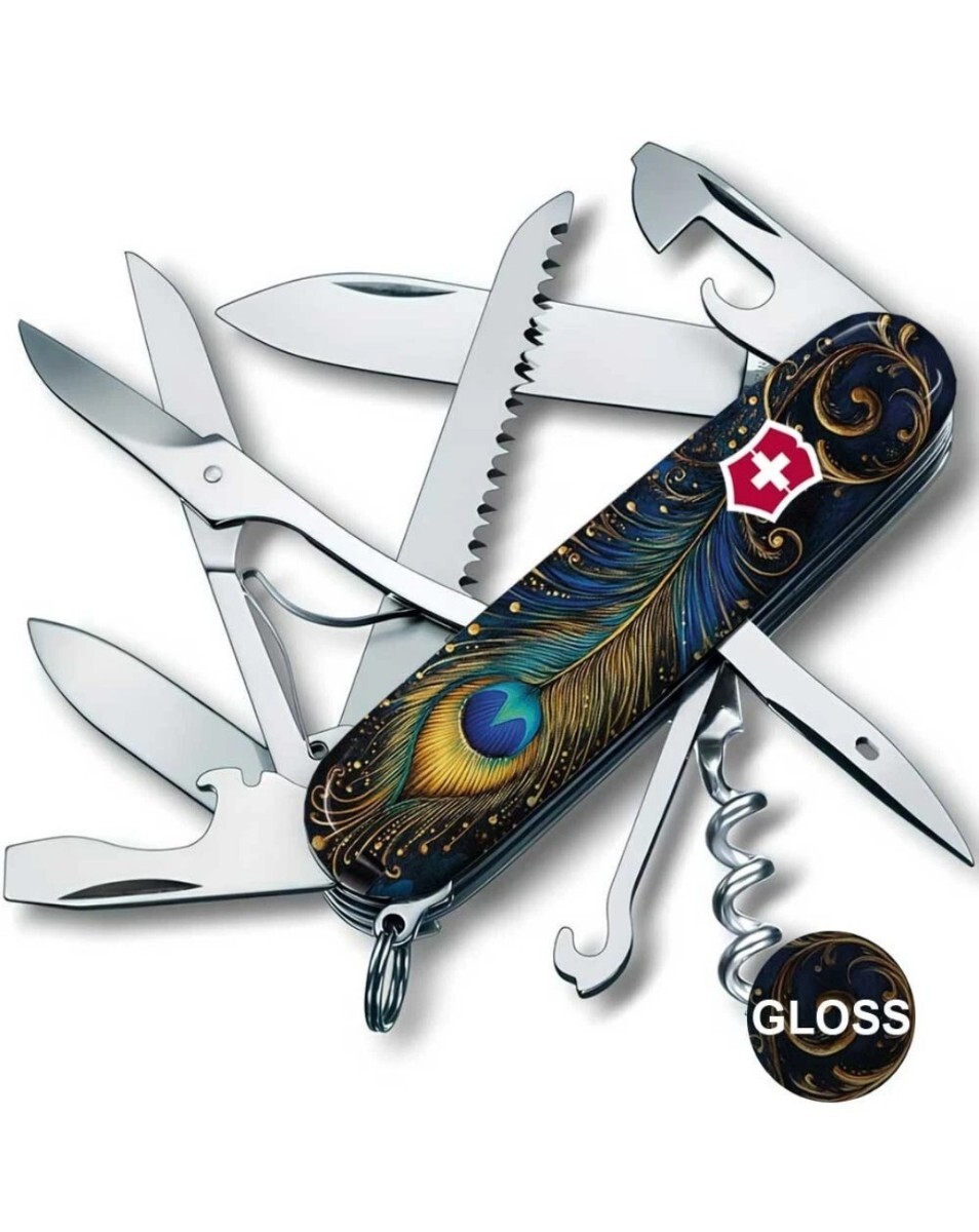 ビクトリノックス・アーミーナイフ　ピーコック(孔雀の羽)
