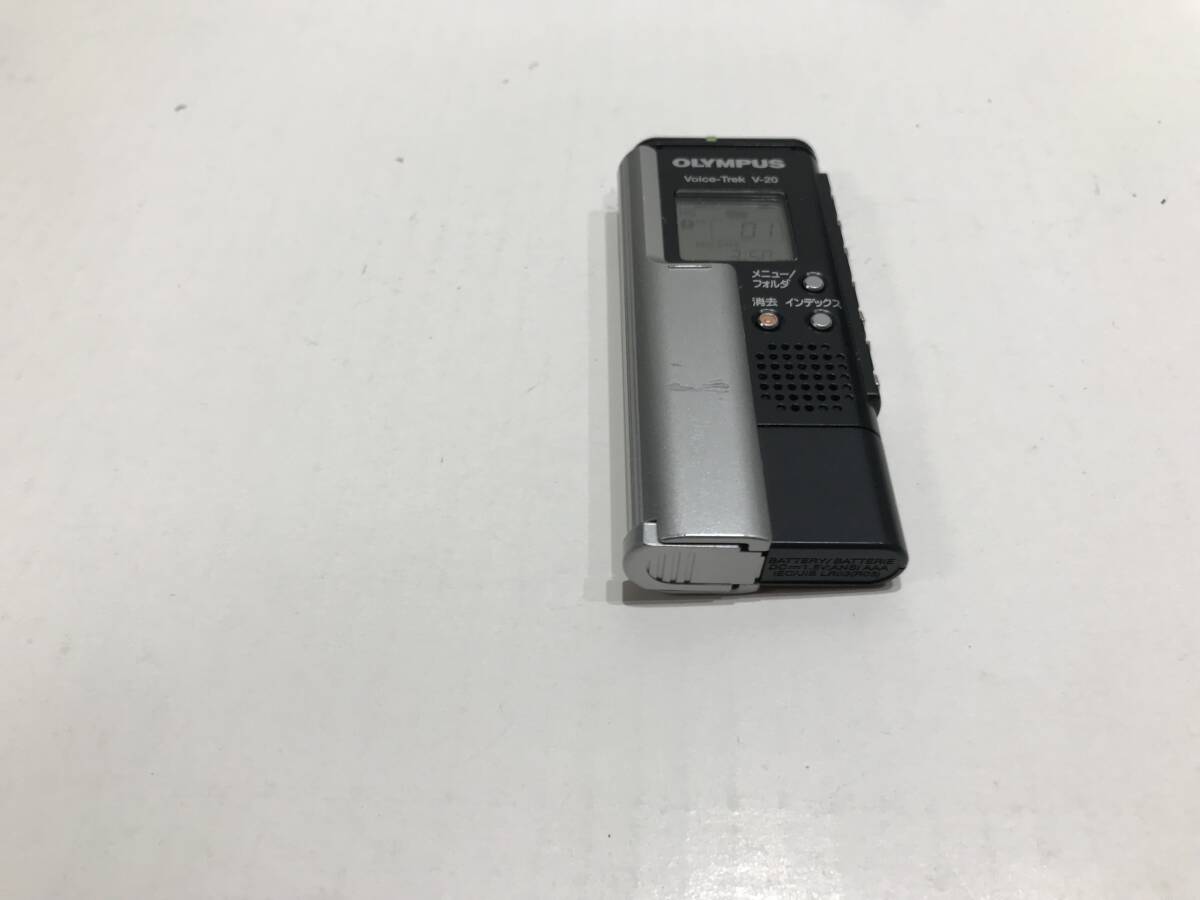 OLYMPUS Voice-Trek ICレコーダー ボイスレコーダー V-20 本体のみ　中古品Z422