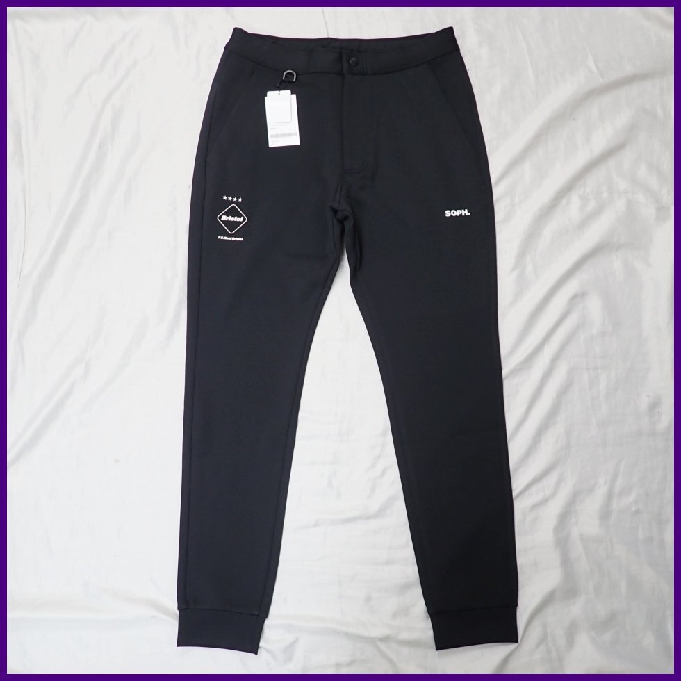 ★未使用 F.C.Real Bristol/FCレアルブリストル トレーニングパンツ メンズM/ブラック/FCRB-230009/ソフ/ジャージ&2210300019