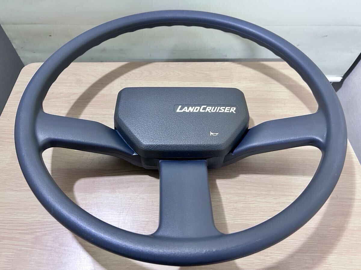 トヨタ ランドクルーザー ランクル ステアリング ホイール ホーン セット ハンドル 70？ FJ75？
