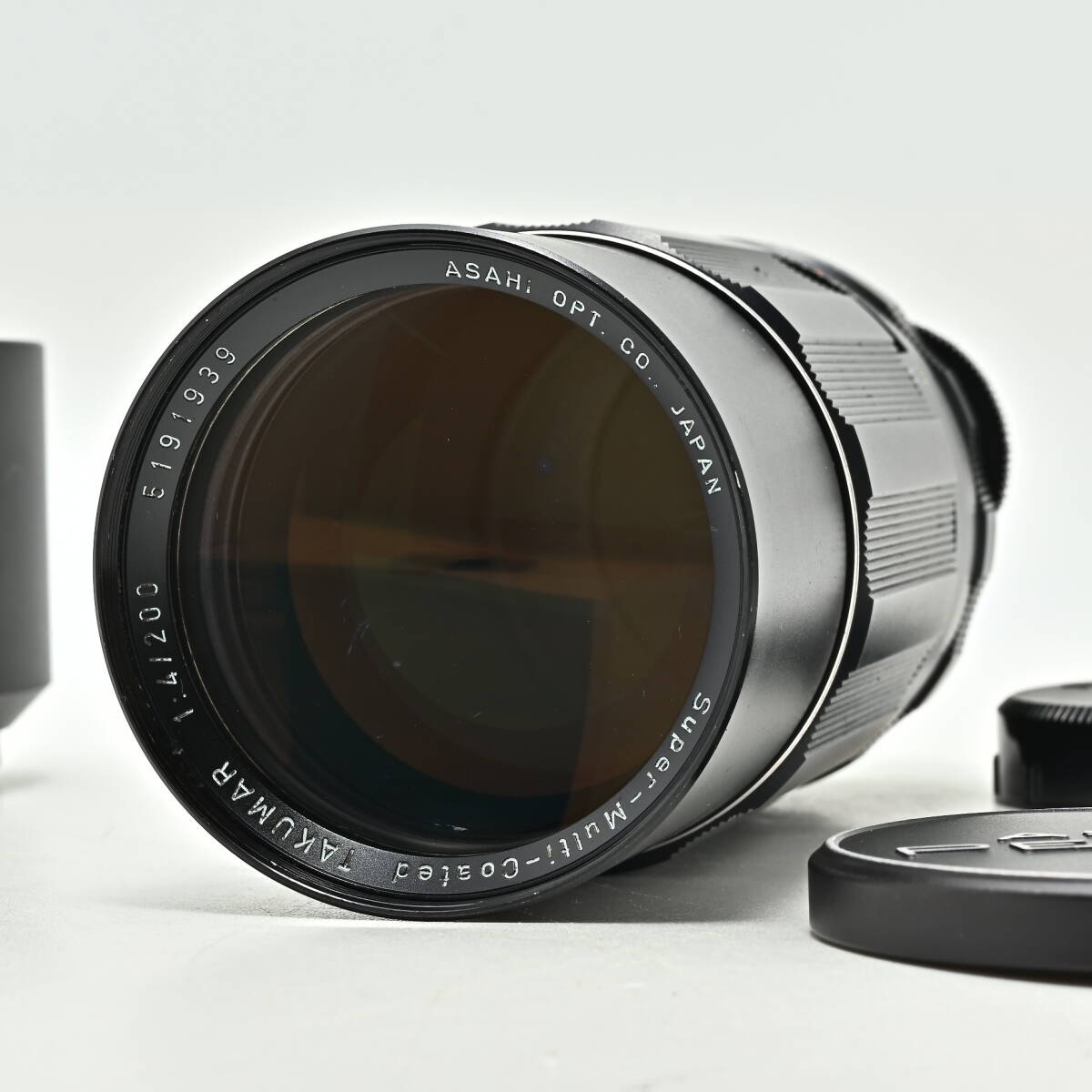 1M-455 PENTAX ペンタックス Super-Multi-Coated TAKUMAR 200mm f/4 マニュアルフォーカス レンズ 単焦点