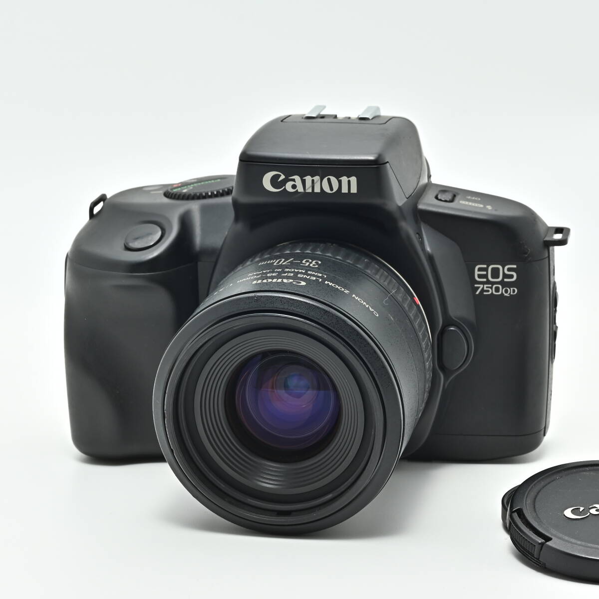1M-578 Canon キヤノン EOS 750 QD + EF 35-70mm f/3.5-4.5 A フィルムカメラ オートフォーカス 一眼レフ