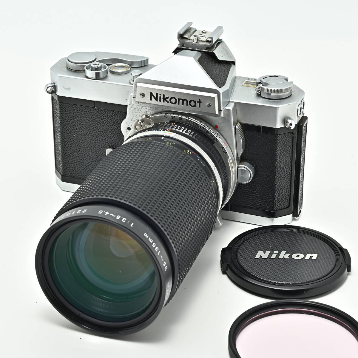 1M-488 Nikon ニコン Nikomat FT + Ai-S Zoom-NIKKOR 35-135mm f/3.5-4.5 フィルムカメラ マニュアルフォーカス 一眼レフ ズーム