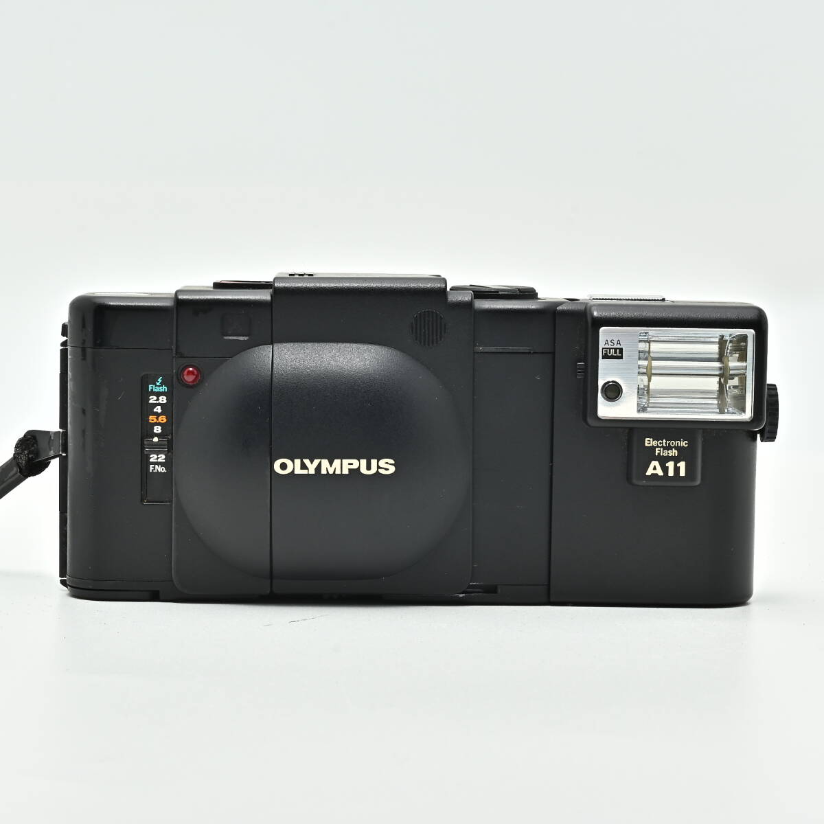 1M-597 OLYMPUS オリンパス XA + A11 オートフォーカス コンパクトフィルムカメラ 単焦点 広角