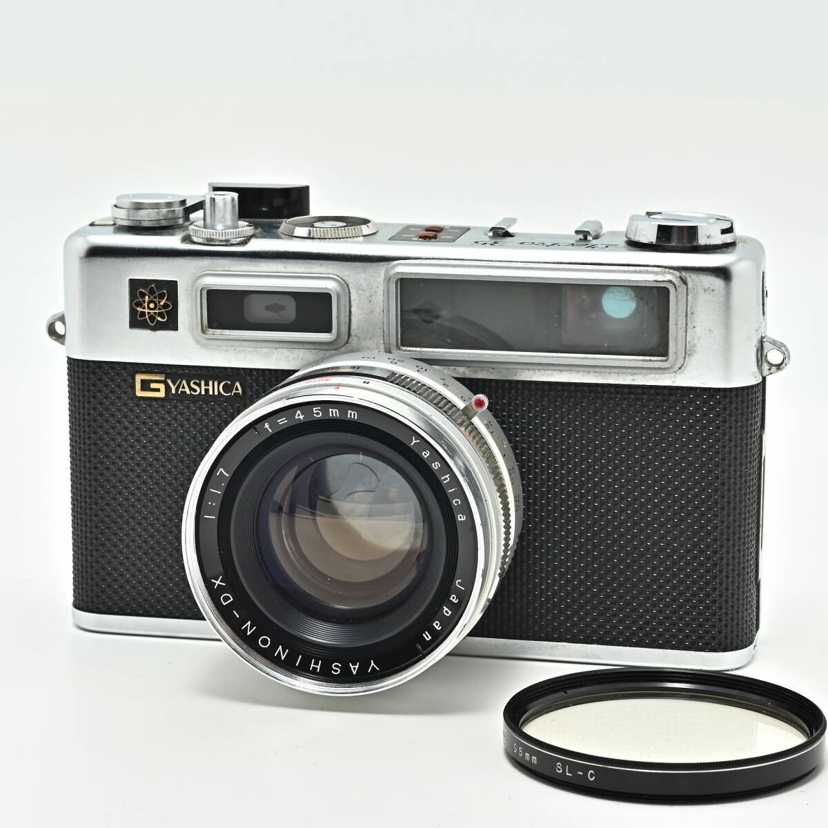 1M-615 Yashica ヤシカ ELECTRO 35 マニュアルフォーカス コンパクトフィルムカメラ 単焦点