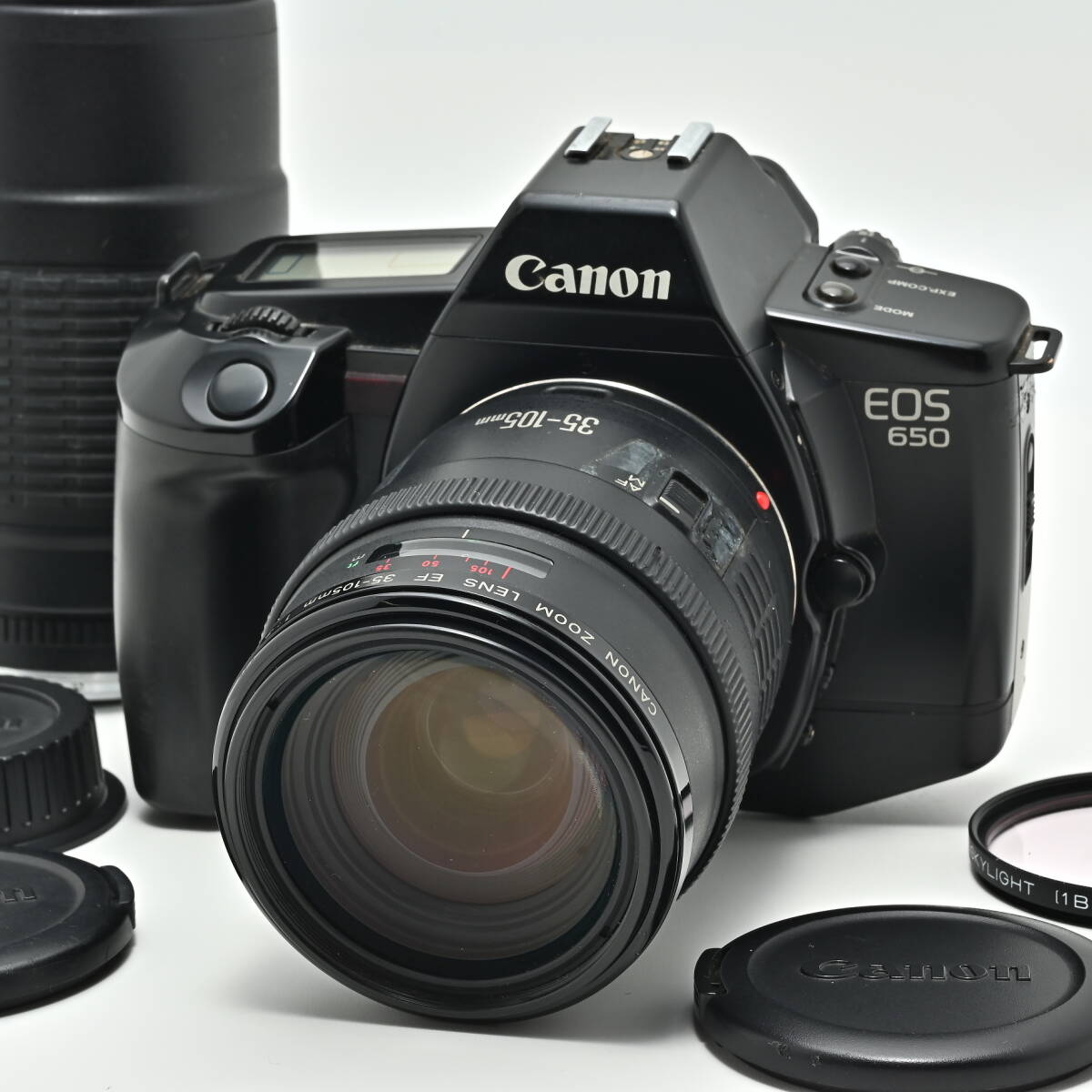 1M-581 Canon キヤノン EOS 650 + EF 35-105mm f/3.5-4.5 + 100-200mm f/4.5 A