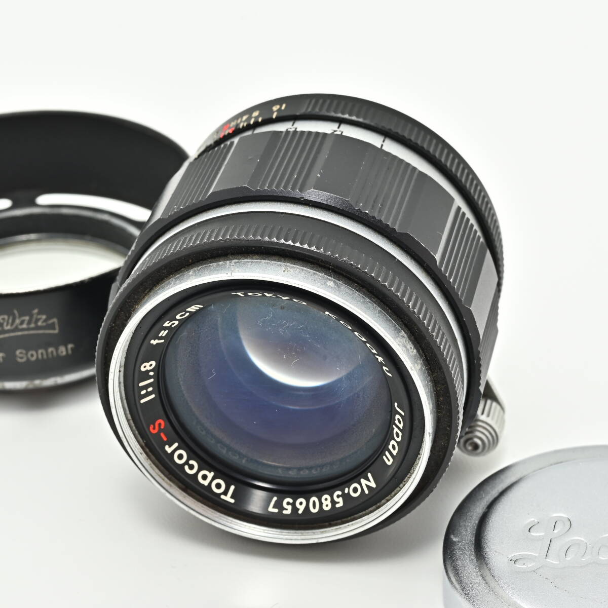 1M-604 TOPCON トプコン Topcor-S 5cm f/1.8 マニュアルフォーカス レンズ 単焦点