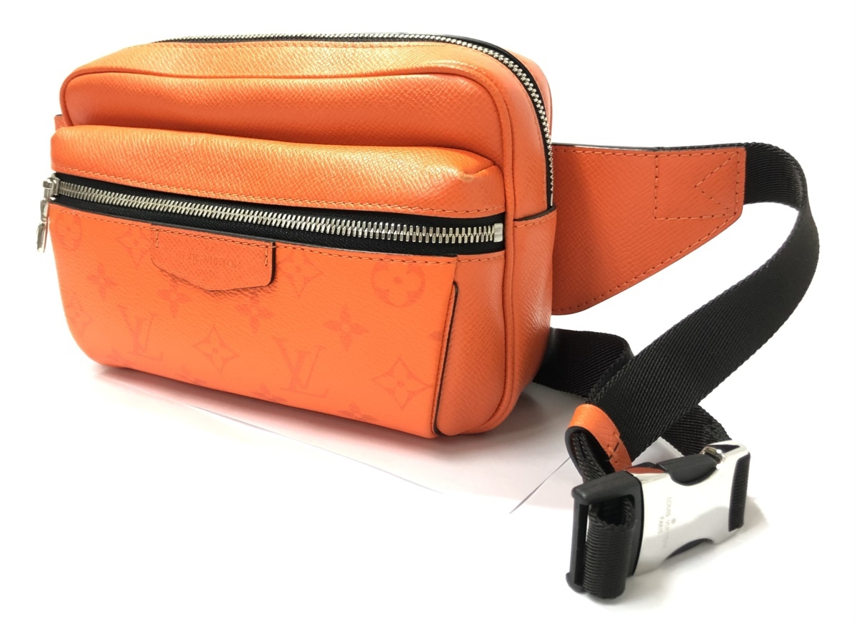 LOUIS VUITTON ルイ・ヴィトン バムバッグ タイガラマ ボルケーノ オレンジ ボディバッグ ウエストバッグ M30430 箱あり