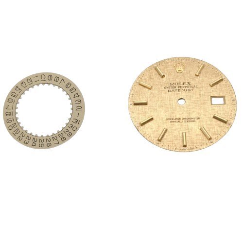 ROLEX ロレックス デイトジャスト 16233用 腕時計 メンズ 文字盤のみ 部品取り カレンダー付 中古