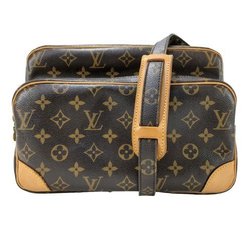 LOUIS VUITTON ルイ・ヴィトン ナイル モノグラム ショルダーバッグ 斜め掛け レディース メンズ レザー ゴールド金具 M45244