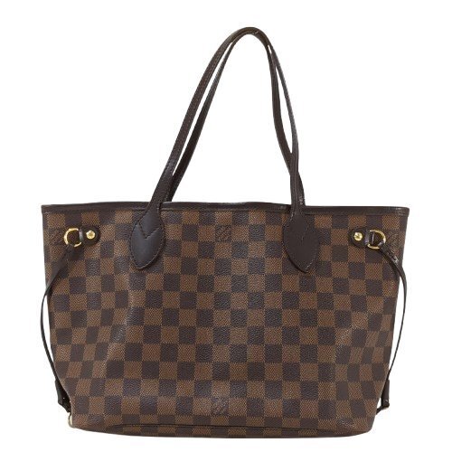 LOUIS VUITTON ルイ・ヴィトン ネヴァーフルPM モノグラム トートバッグ ハンドバッグ ブラウン レザー レディース N51109