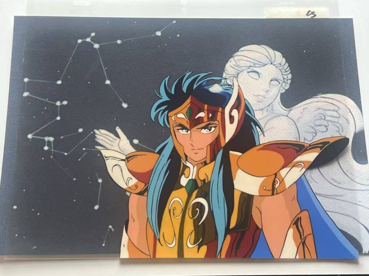 聖闘士星矢 水瓶座カミュ(カーサ) セル画 動画 原画