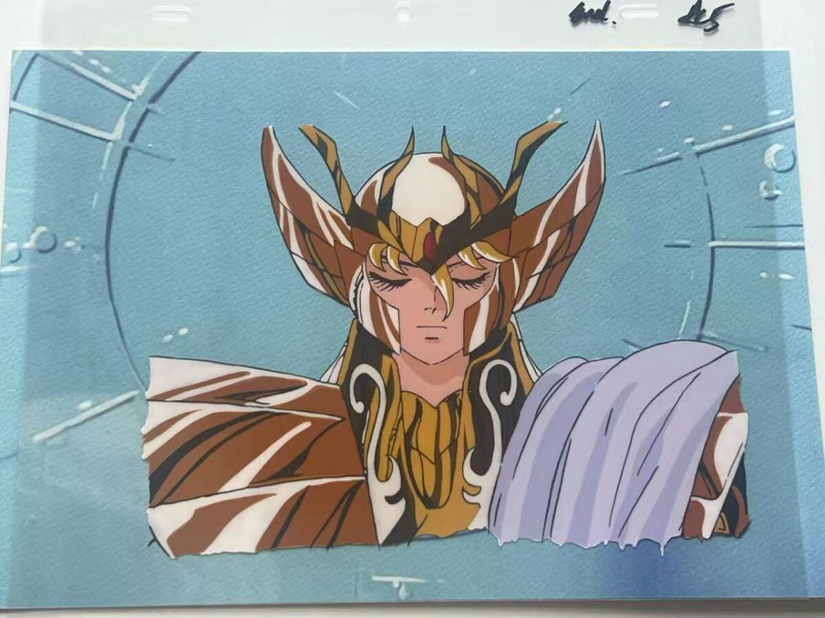 聖闘士星矢 セル画　バルゴのシャカ 原画　動画　印刷背景付 cel