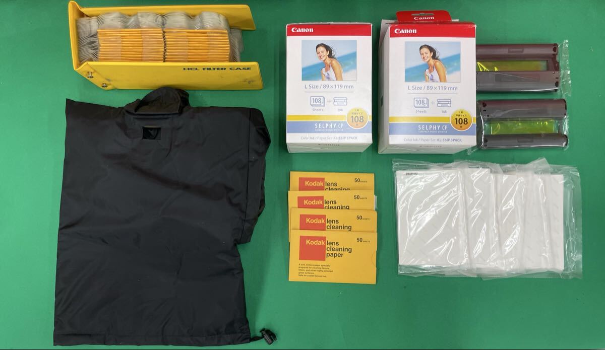 （C206）Canon SELPHY CP KL-36IP 3PACK Kodak Color Compensating filter フィルムなどまとめ売り 現状品 期限切れ カメラアクセサリー