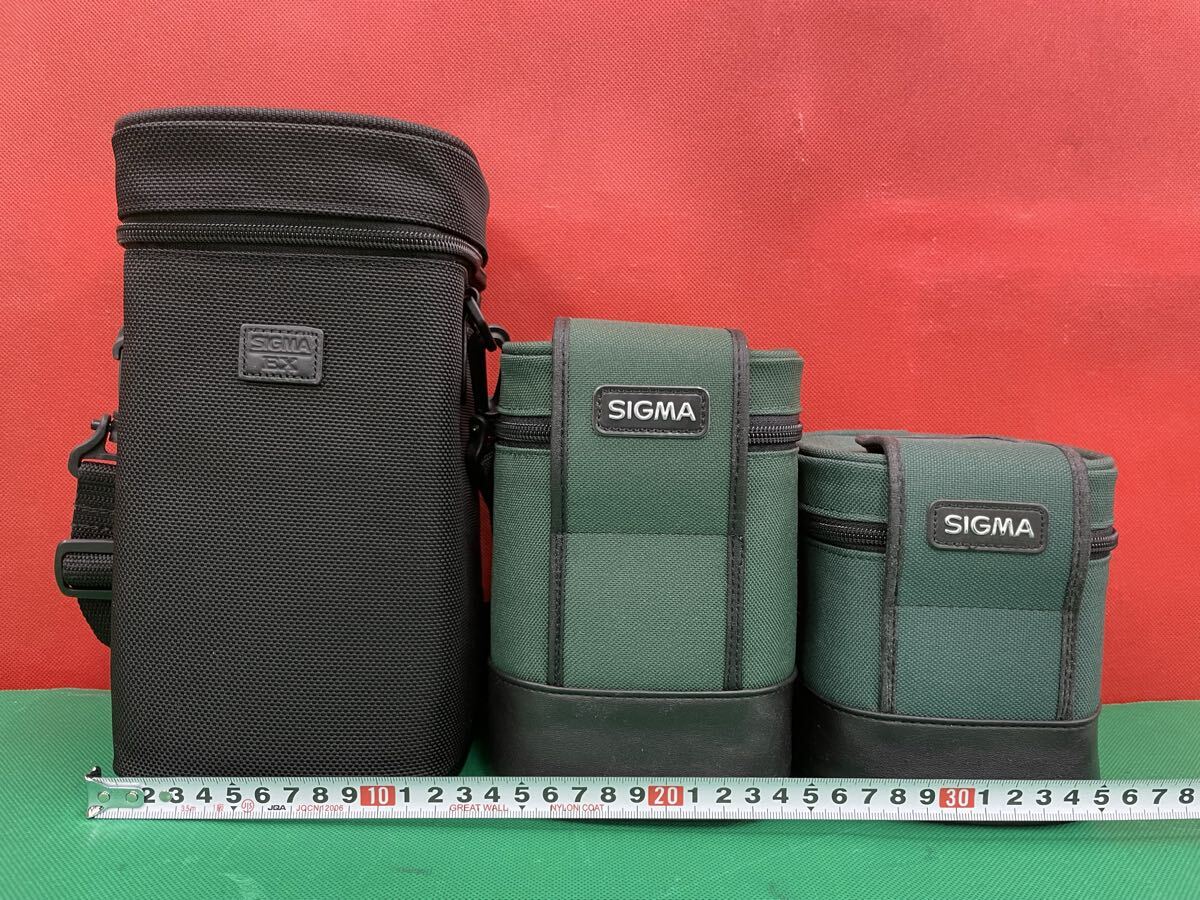 （C88）SIGMA EX レンズケース まとめ売り現状品 カメラアクセサリー 