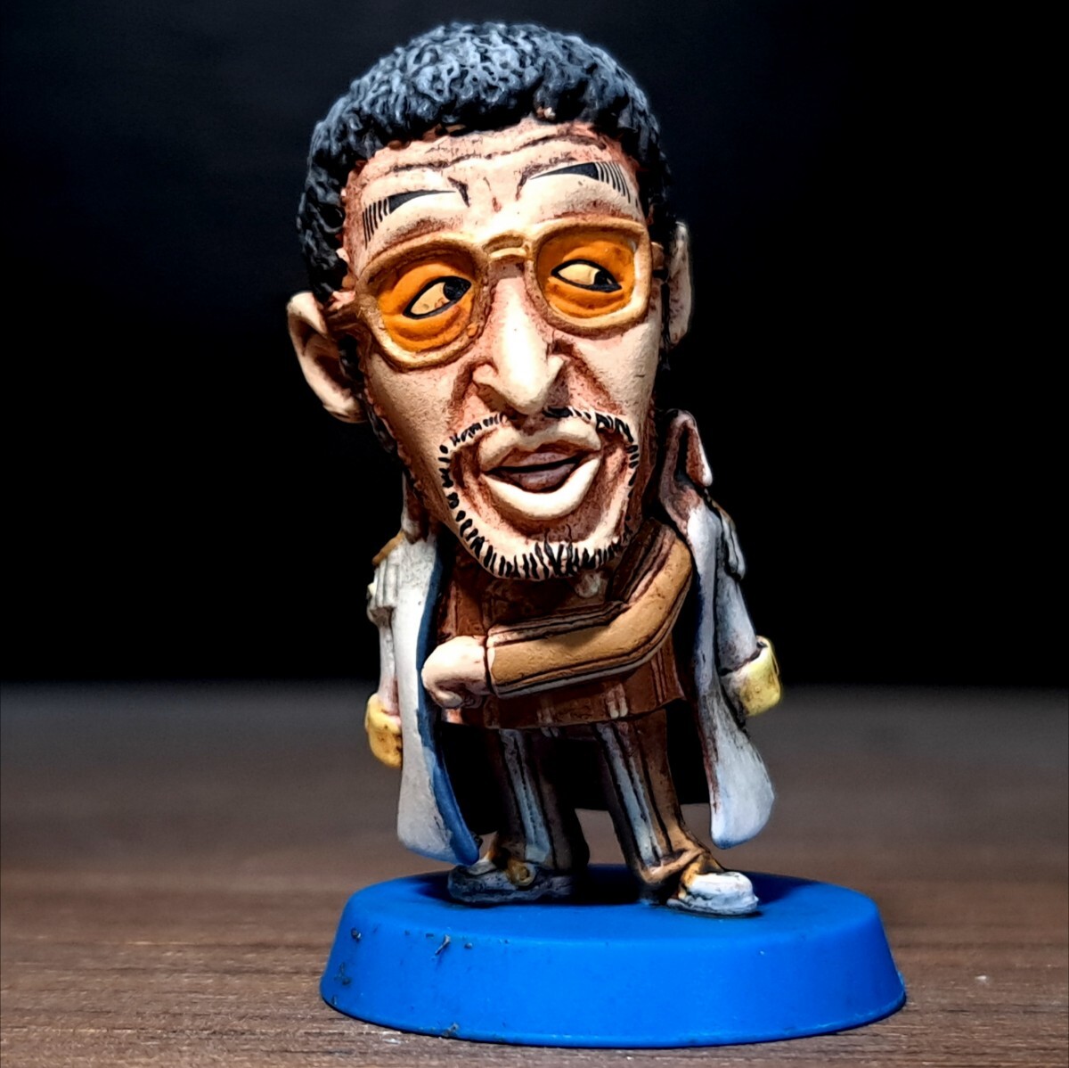 黄猿/ボルサリーノ　リペイント/ワンピース/アニキャラヒーローズ/フィギュア/リメイク/カスタムペイント/ONEPIECE figure repaint