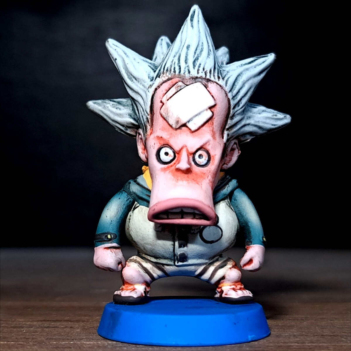 ハチ　リペイント/ワンピース/アニキャラヒーローズ/フィギュア/リメイク/カスタムペイント/ONEPIECE figure repaint