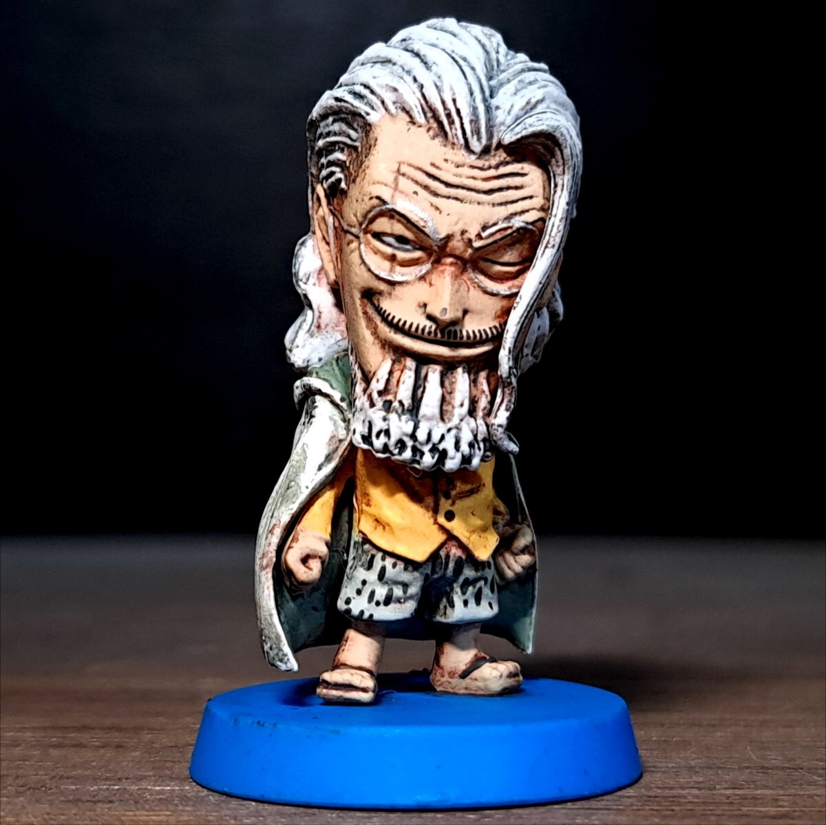 レイリー　リペイント/ワンピース/アニキャラヒーローズ/フィギュア/リメイク/カスタムペイント/ONEPIECE figure repaint