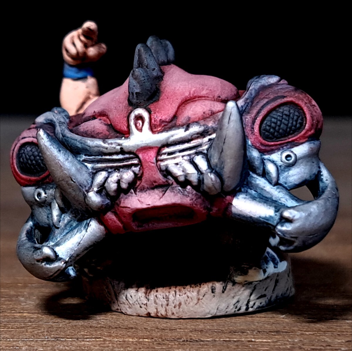 運命の車輪　リペイント/ジョジョの奇妙な冒険/キャラヒーローズ/フィギュア/リメイク/カスタムペイント/Jojo figure repaint