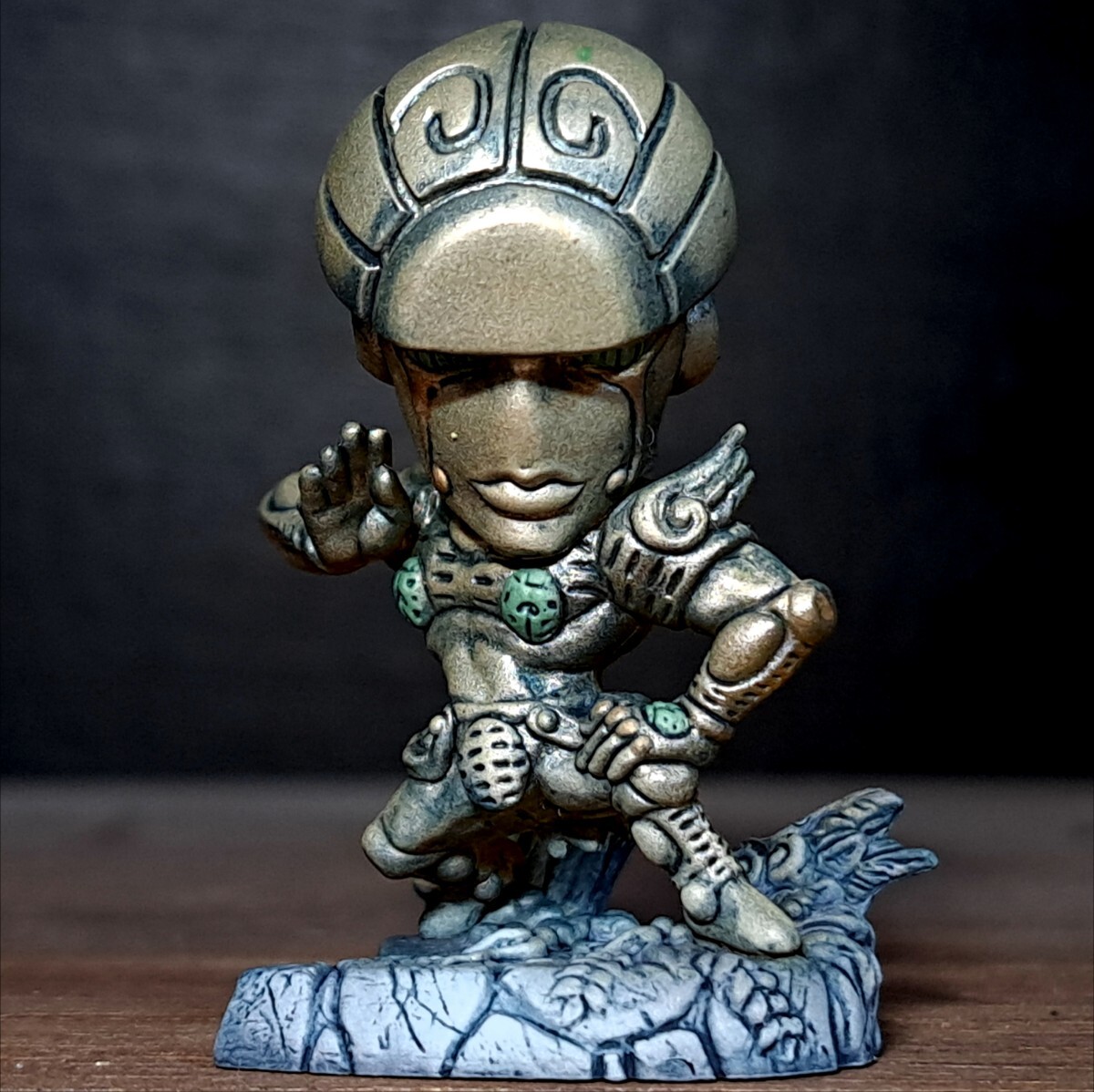 ゴールドエクスペリエンス リペイント/ジョジョの奇妙な冒険/キャラヒーローズ/フィギュア/リメイク/カスタムペイント/Jojo figure repaint