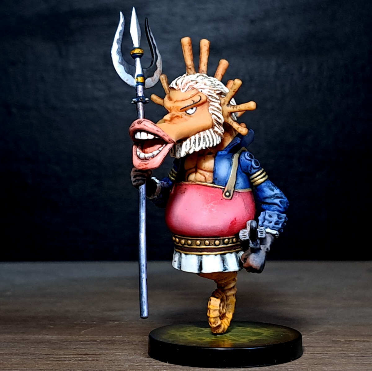 右大臣　リペイント/ワンピース/ワールドコレクタブルフィギュア/ワーコレ/リメイク/カスタムペイント/ONE PIECE WCF repaint