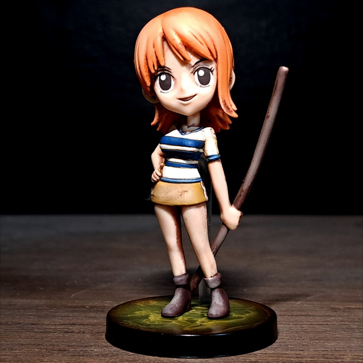 ナミ　リペイント/ワンピース/ワールドコレクタブルフィギュア/ワーコレ/リメイク/カスタムペイント/ONE PIECE WCF repaint