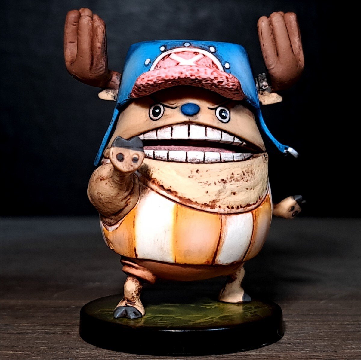 チョッパー　リペイント/ワンピース/ワールドコレクタブルフィギュア/ワーコレ/リメイク/カスタムペイント/ONE PIECE WCF repaint