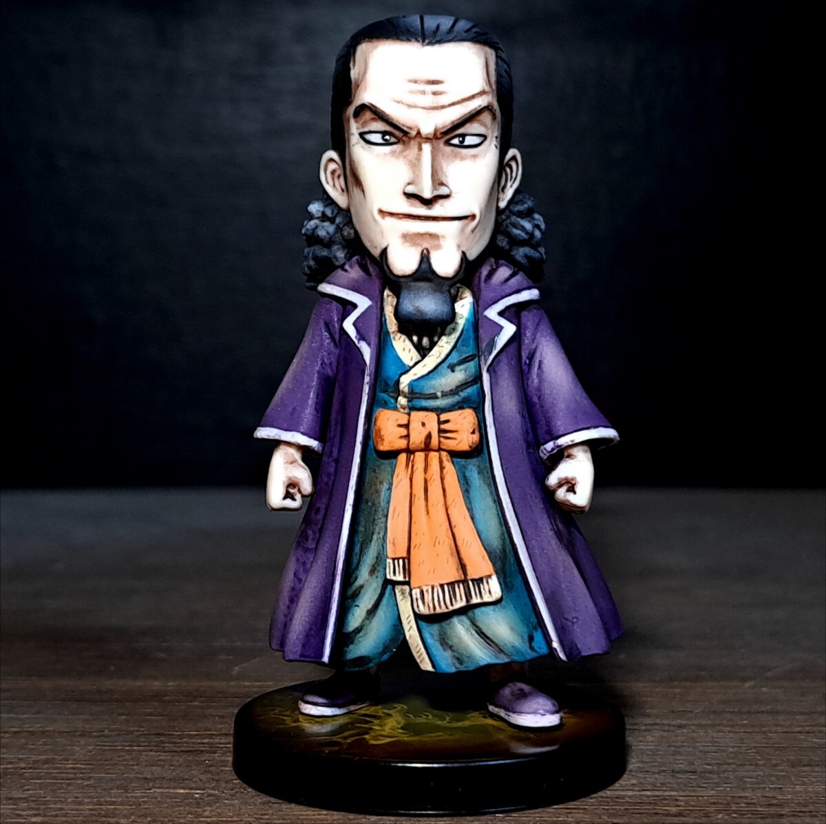 コブラ　リペイント/ワンピース/ワールドコレクタブルフィギュア/ワーコレ/リメイク/カスタムペイント/ONE PIECE WCF repaint