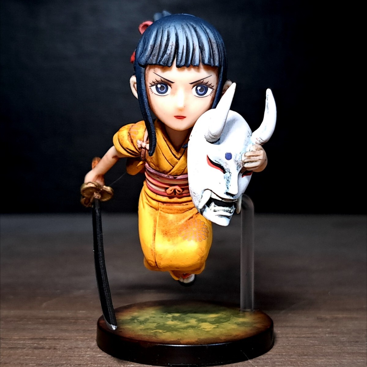 菊之丞　リペイント/ワンピース/ワールドコレクタブルフィギュア/ワーコレ/リメイク/カスタムペイント/ONE PIECE WCF repaint