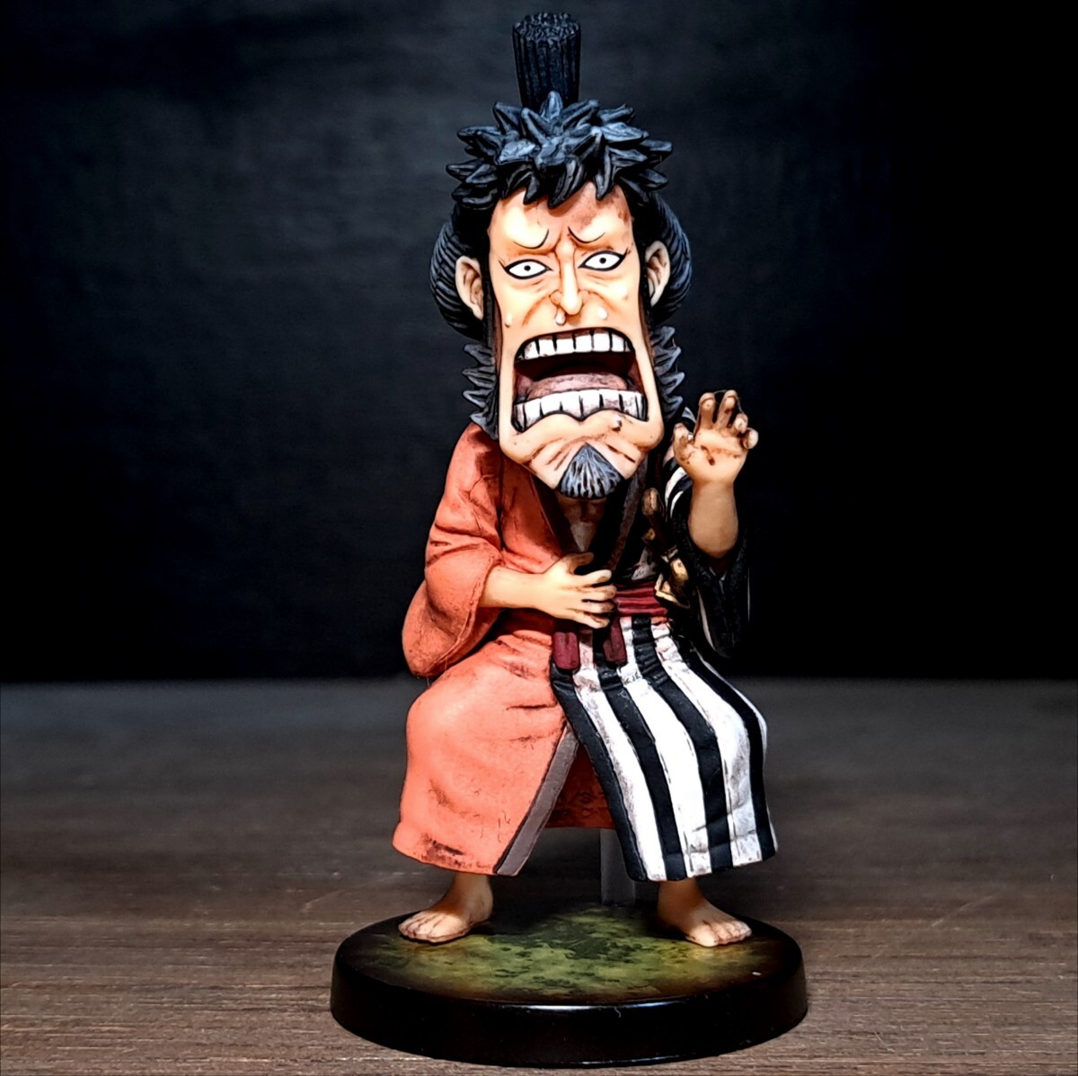 錦えもん　リペイント/ワンピース/ワールドコレクタブルフィギュア/ワーコレ/リメイク/カスタムペイント/ONE PIECE WCF repaint