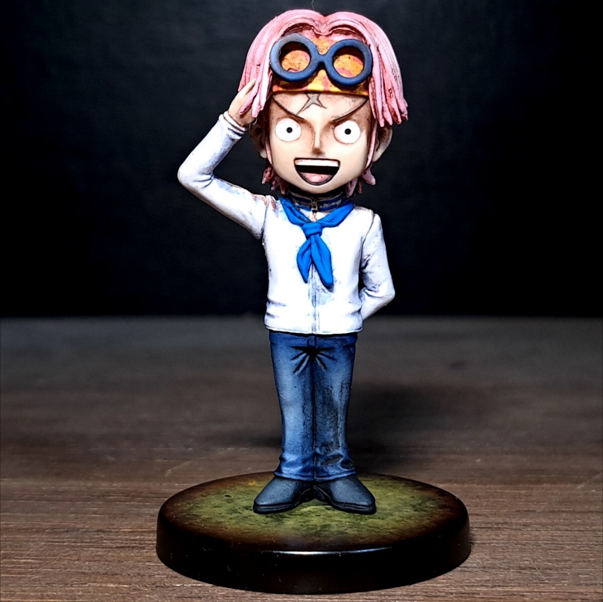 コビー　リペイント/ワンピース/ワールドコレクタブルフィギュア/ワーコレ/リメイク/カスタムペイント/ONE PIECE WCF repaint