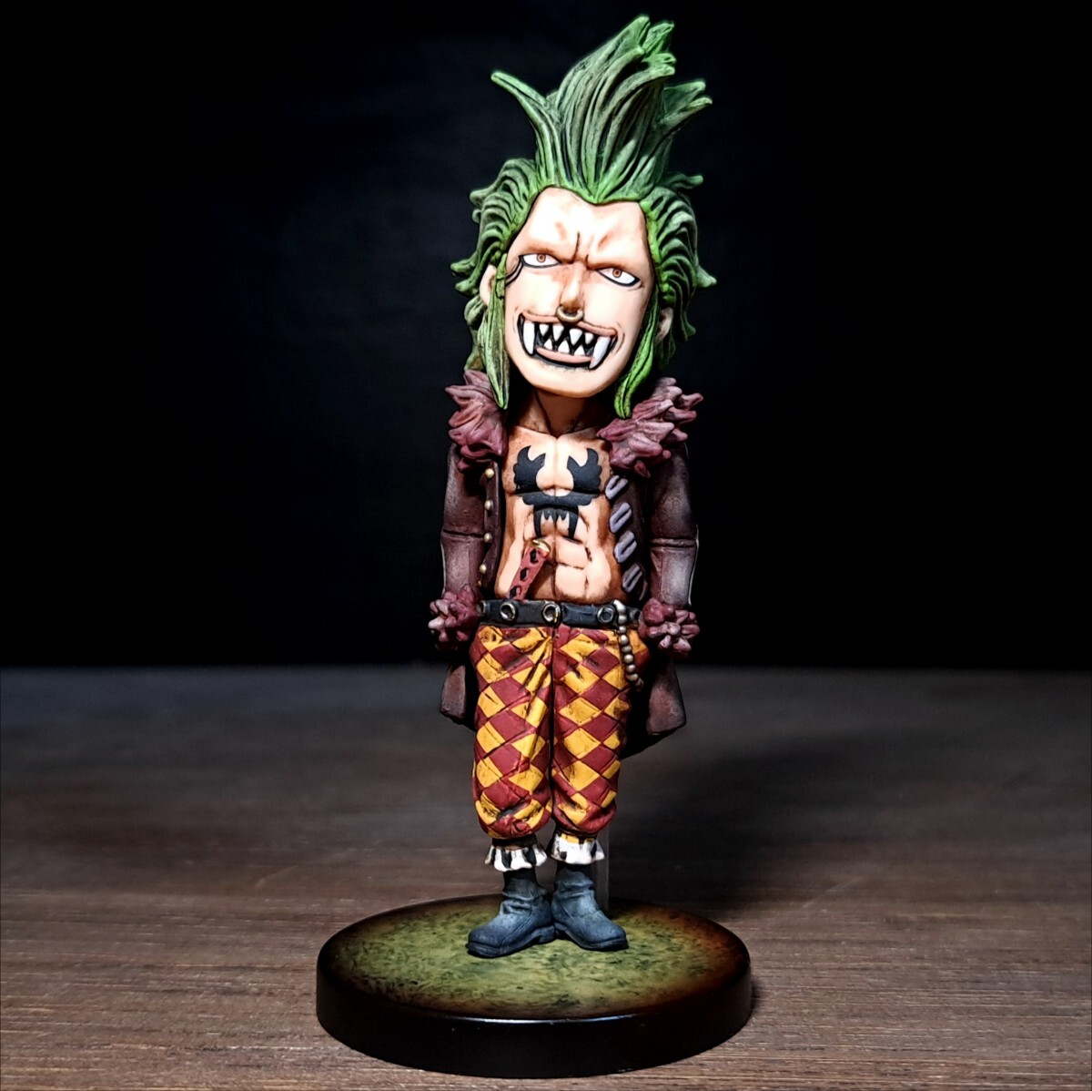 バルトロメオ　リペイント/ワンピース/ワールドコレクタブルフィギュア/ワーコレ/リメイク/カスタムペイント/ONE PIECE WCF repaint