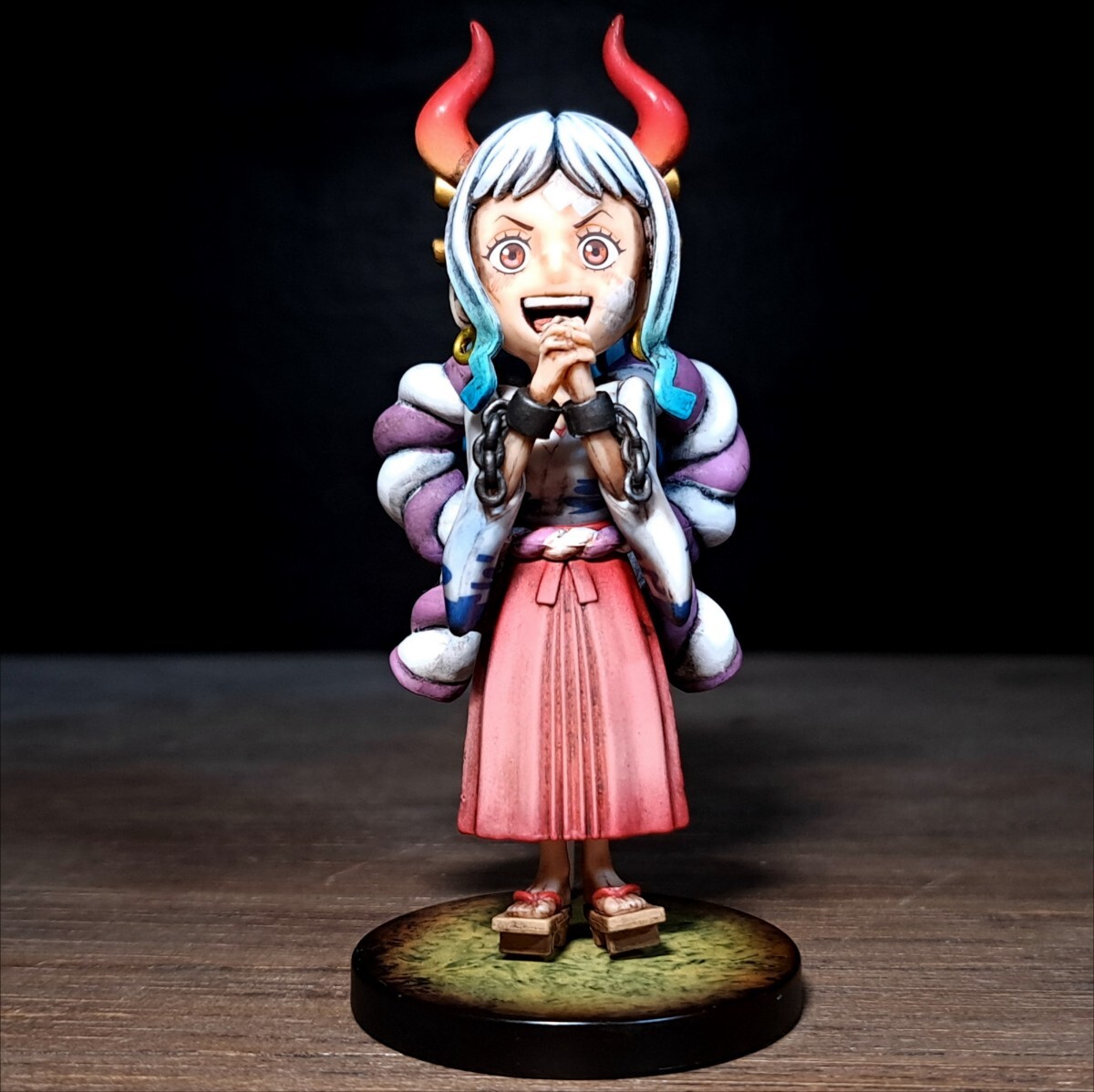 ヤマト　リペイント/ワンピース/ワールドコレクタブルフィギュア/ワーコレ/リメイク/カスタムペイント/ONE PIECE WCF repaint