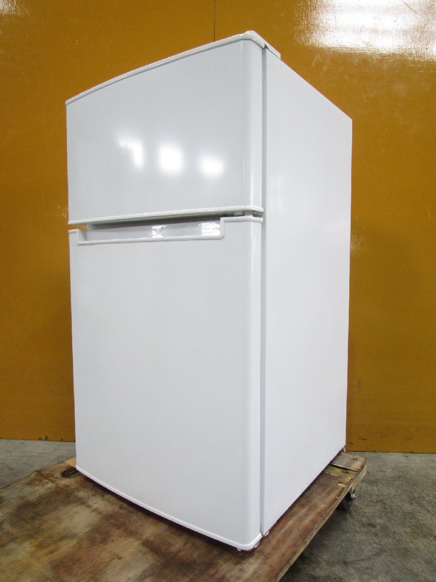 ☆Haier ハイアール 2ドア ノンフロン冷凍冷蔵庫 85L 右開き コンパクト BR-85A 2020年製 直接引取OK w32616