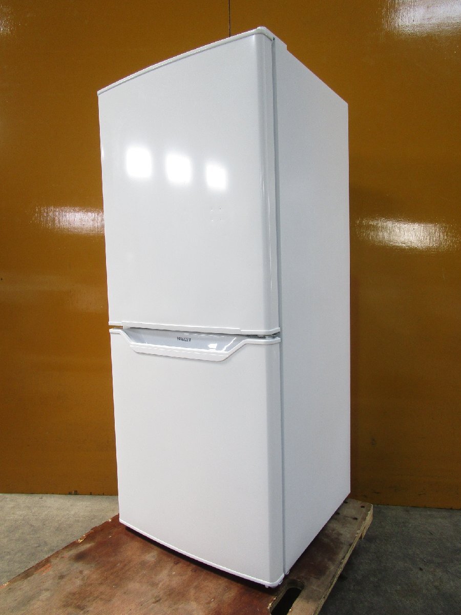 ☆2024年製 山善 YAMAZEN 2ドア 冷凍冷蔵庫 106L 冷蔵庫73L/冷凍室33L YFR-D111(W) ホワイト 直接引取OK w33016