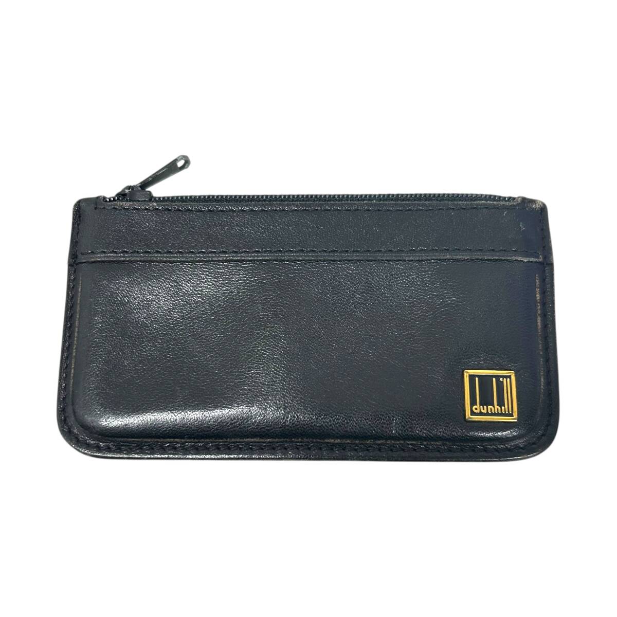 dunhill ダンヒル レザー コインケース コインパース 小銭入れ 小物入れ メンズ ブラック系