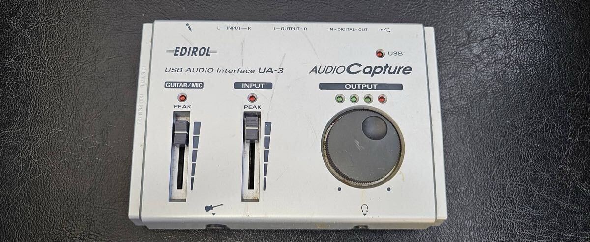 EDIROL USB AUDIO interface UA-3 AUDIO Capture ジャンク S-242