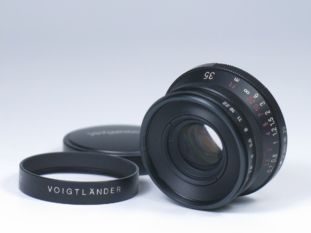 VOIGTLANDER フォクトレンダー COLOR-SKOPAR 35mm F2.5 MC レンズ 497