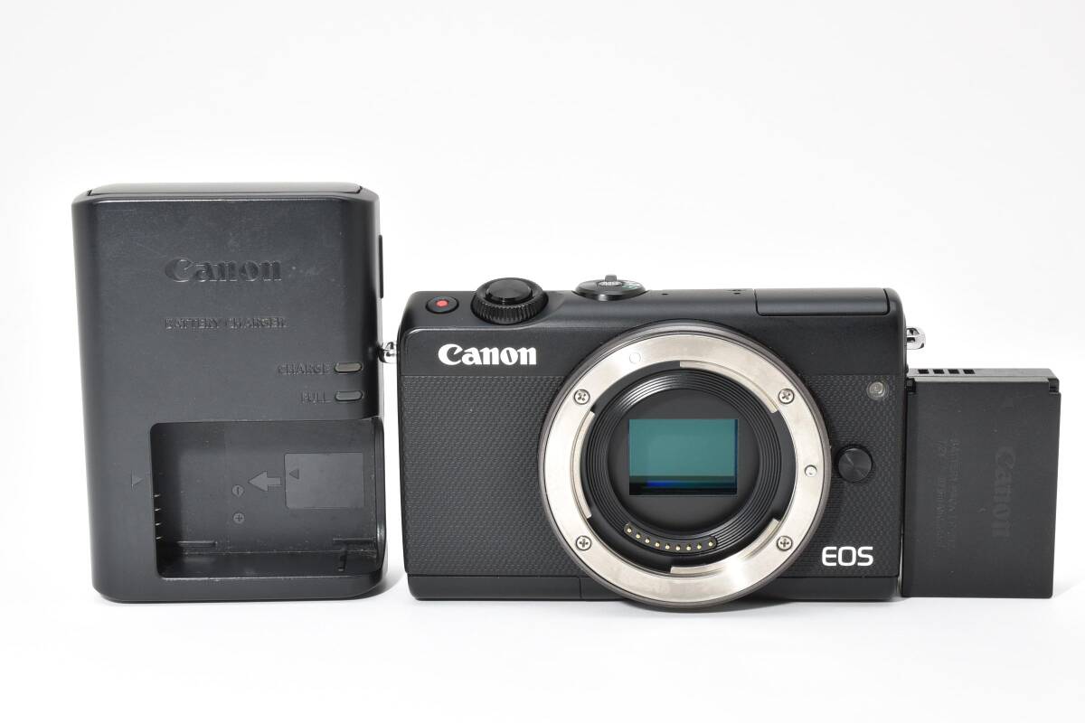 ★極上品★キヤノン CANON EOS M100 ブラック ボディ★　YMA9681＃24