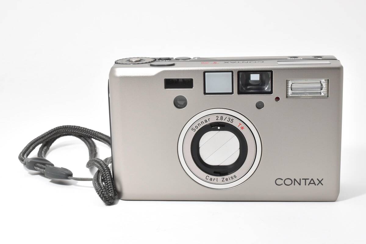 ★極上品★CONTAX コンタックス T3 チタンシルバー コンパクトフィルムカメラ★　YM9688＃24
