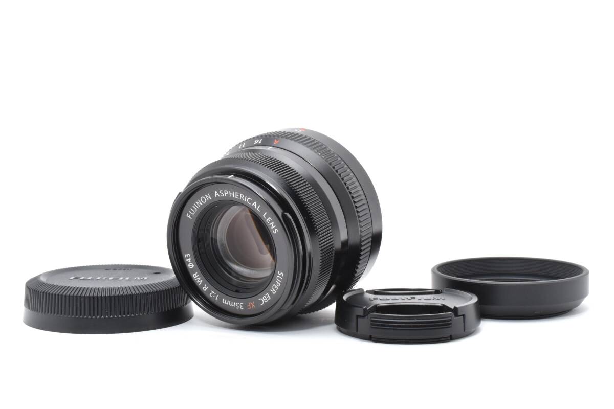 ★極上美品★FUJIFILM 富士フイルム FUJINON XF 35mm F2 R WR★　YA9758＃33