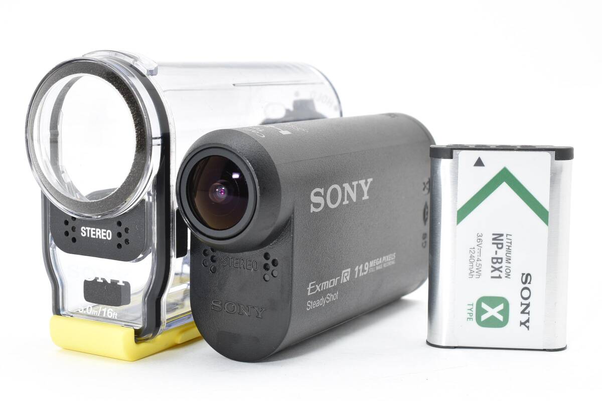 ★極上品★ソニー SONY HDR-AS30V デジタルビデオカメラアクションカム ブラック★　Y9790＃59