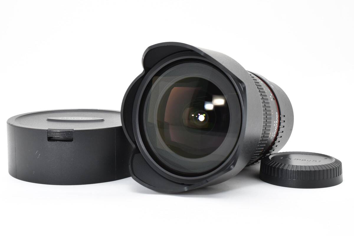 ★極上美品★SAMYANG サムヤン 10mm F2.8 ED AS NCS CS FUJI Xマウント★　YM9777＃99