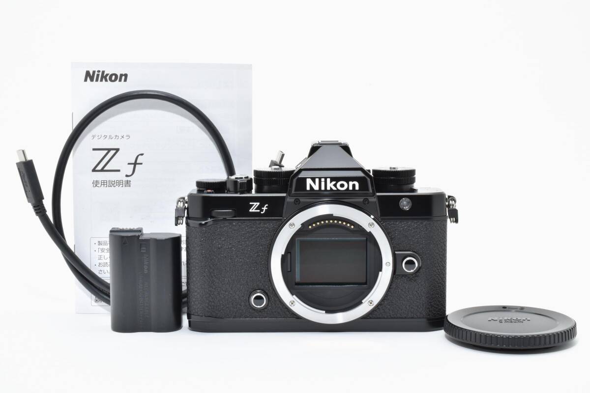 ★極上美品★《ショット数1,541回》ニコン Nikon Z f ボディ ブラック★　YMA9801＃16