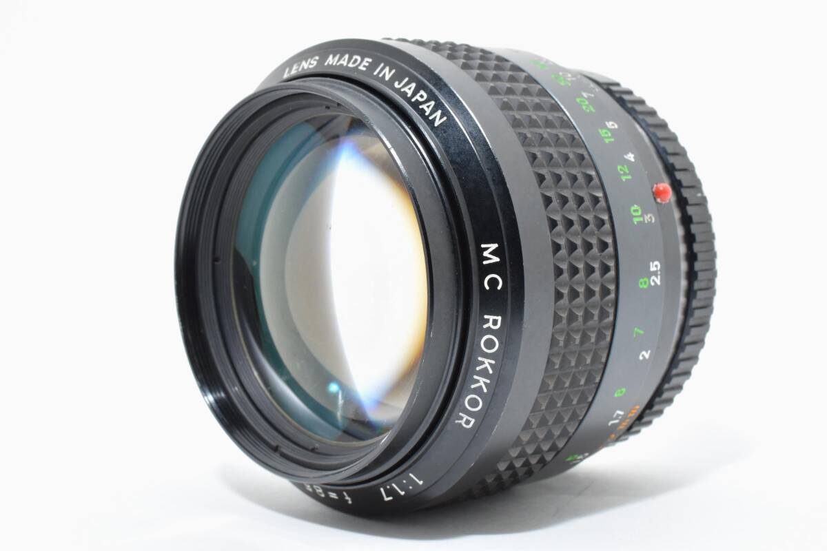 ★良品★ミノルタ MC-ROKKOR 85mm F1.7★　Y9701＃14