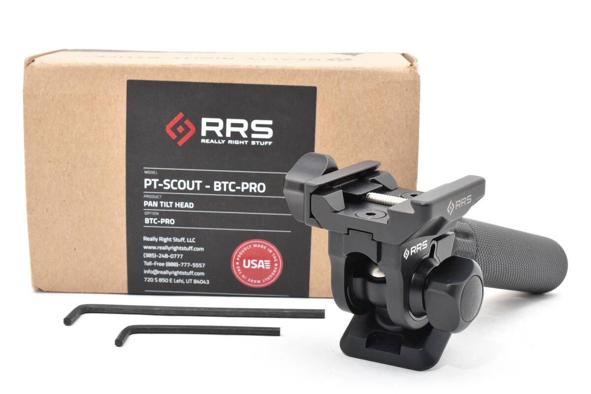 ★極上美品★リアリーライトスタッフ RRS Really Right Stuff PT-Scout BTC-PRO 雲台★　YM9844＃22